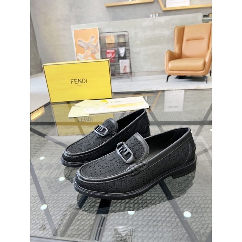 F**di leather shoes